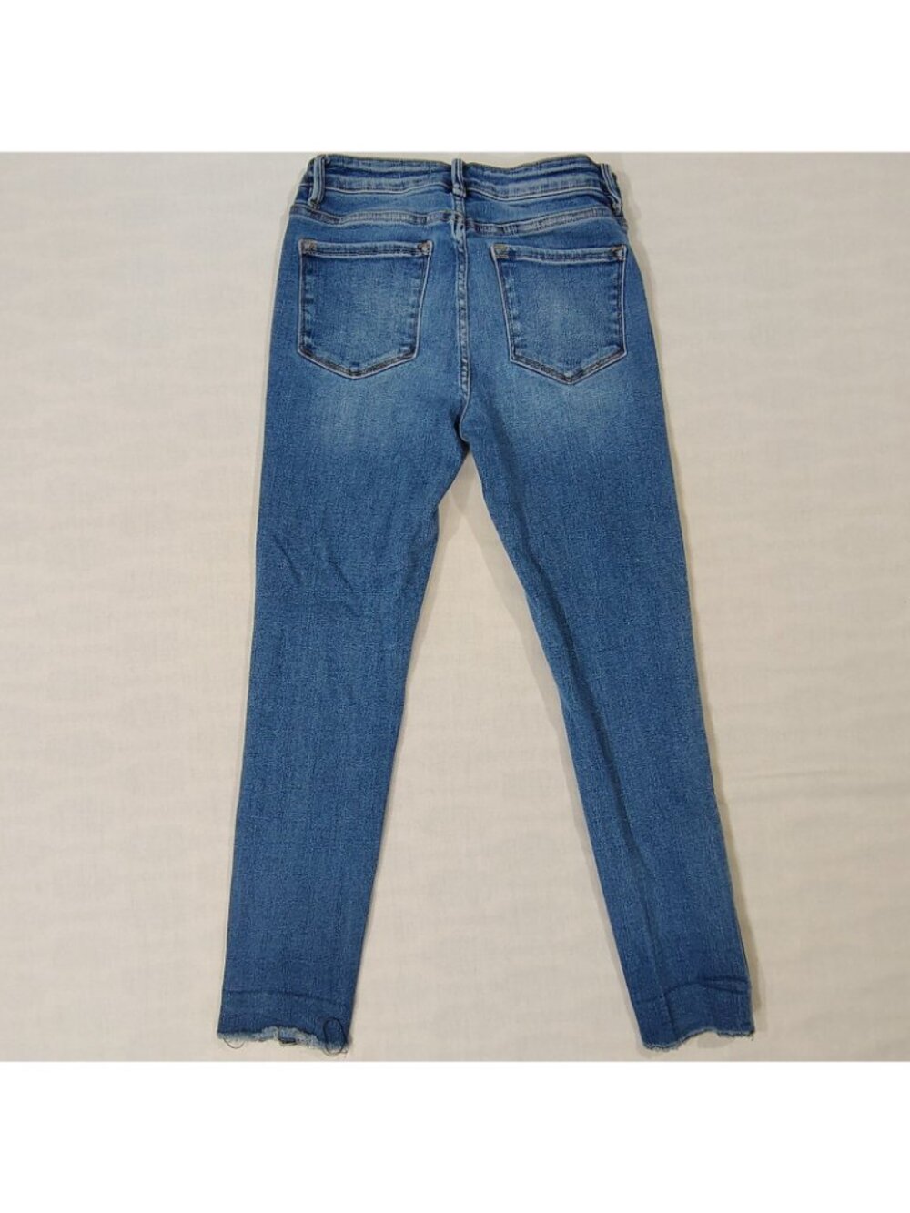 Vervet Los Angeles Skinny Jeans Womens Size 27 Mid Rise Denim Medium Wash Blue - Picture 3 of 16